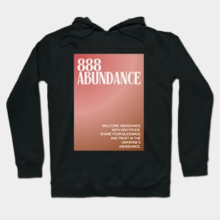 Angel Number 888: Abundant Aura Hoodie